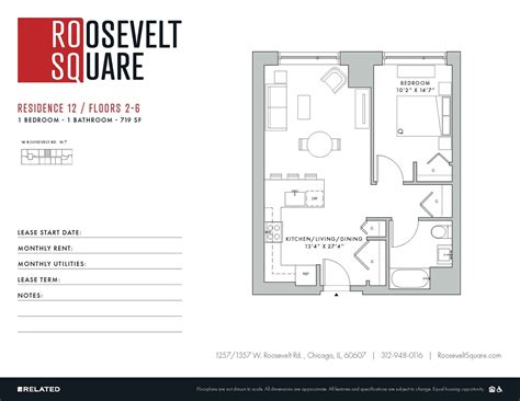 Roosevelt Square - 1346 W Taylor St Chicago IL 60607 | Apartment Finder