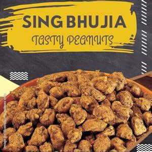 SAMRAT| SING BHUJIA Hot Peanuts Tangy & Crispy Taste Namkeen |Masala ...