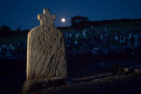 Cemetery At Night