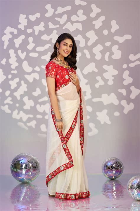 Buy Ready To Wear Simmer Embroidered Lace Border With Embroidered ...