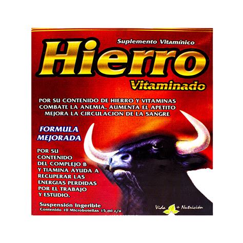 Vitamina Bebible - Hierro Vitaminado 10 unid x 15ml - bebible – latin ...