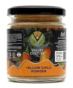 Valley Culture Chilli Powder | Rich in Vitamin C, Spicy Yellow Chilli ...