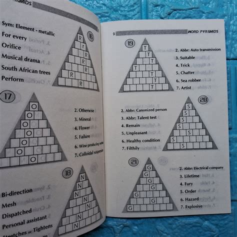 Word Games - Word Pyramids – We Are Turners