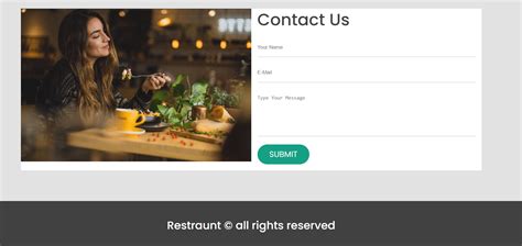 Image result for Restaurant Website HTML Code