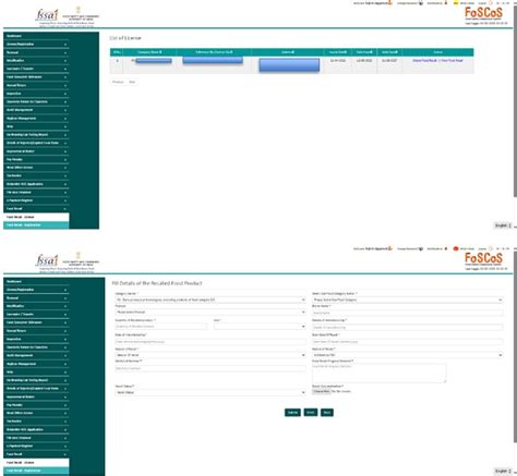 FSSAI Launches Food Recall System on FoSCoS to Improve Monitoring and ...