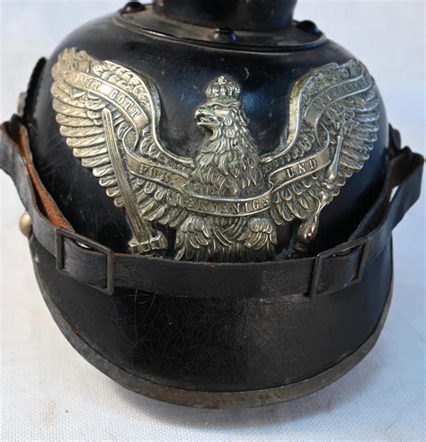 Prussian 7th Uhlan Mle. 1915 Enlisted Tschapka - RARE - Headgear - Age of Kings Militaria