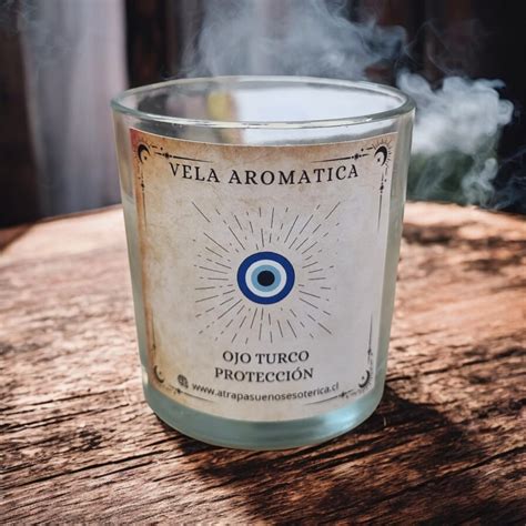 Vela aromática ojo turco – Atrapasueños Tienda Esotérica