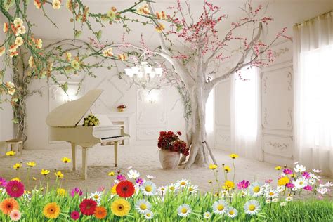 Vinyl Printed Self Adhesive 3D Wallpaper,Washable for Bedroom/ Living ...