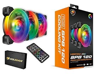 Cougar Hydraulic Vortex RGB SPB 120 mm PMW HDB Cooling Kit with ...