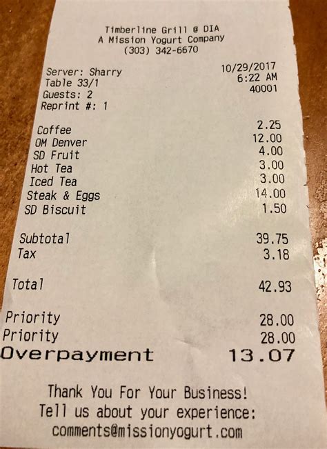 Review: New Priority Pass "Lounge" at DEN - Timberline Steaks & Grille ...