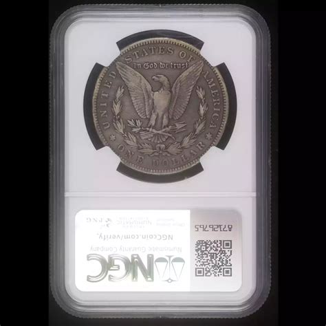 1895-S Morgan Silver Dollar NGC VF-20 - Hertel's Coins Inc.