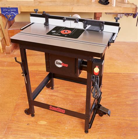 SawStop RT-C32 Cast Iron Router Table top 32x24 inch for Floor stand ...