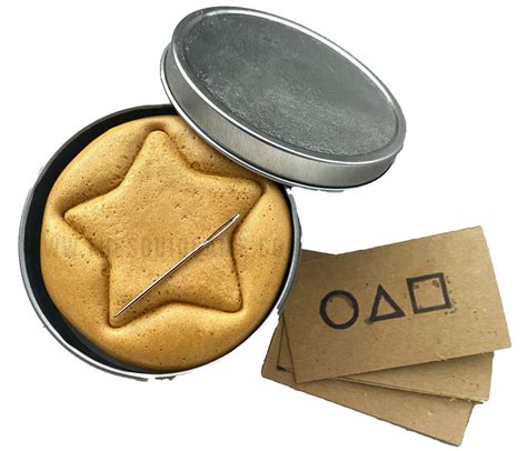 Squid Game Honeycomb, Challenge Transparent PNG