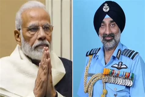 IAF Chief Air Marshal AP Singh meets PM Modi: Sources