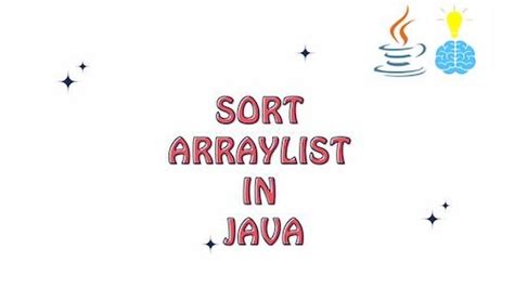 Image result for Sort ArrayList Java