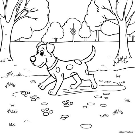 Coloriage Harry Le Chien Sale