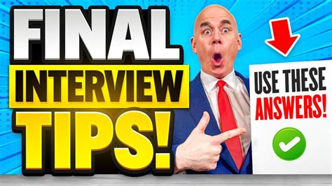 Final Interview Tips 的图像结果