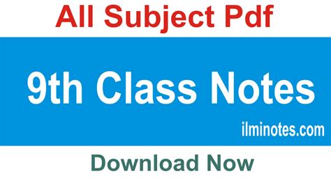 Image result for Class 9 Notes.pdf