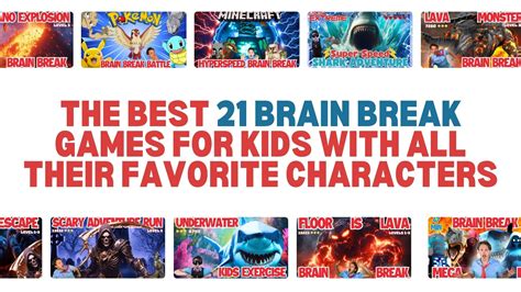 The Best 21 Brain Break Games For Kids With All Their Favorite ...