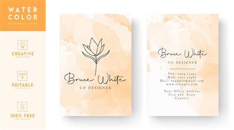 Floral Business Card Template 的图像结果
