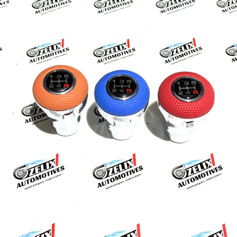 MOMO Leather Finish Gear Knob | Universal Fit For Manual cars – Zelix ...
