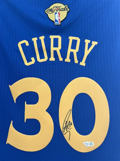 Charitybuzz: Steph Curry Signed Warriors Finals Jersey