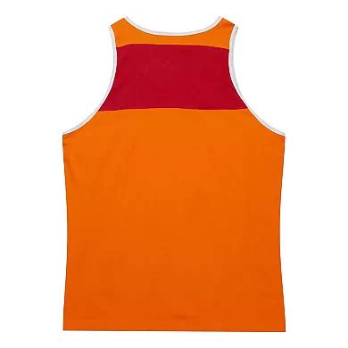 Men's Mitchell & Ness Orange/Red Tampa Bay Buccaneers Gridiron Classics ...