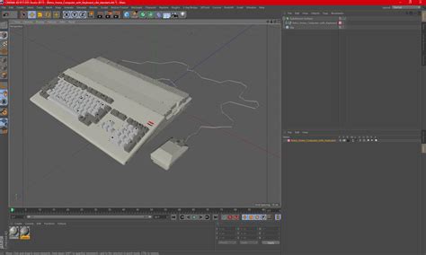 3D Retro Home Computer with Keyboard model | 3D Molier International