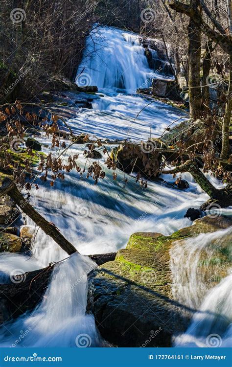 Roaring Run Falls - 3 stock image. Image of hiker, beautiful - 172764161