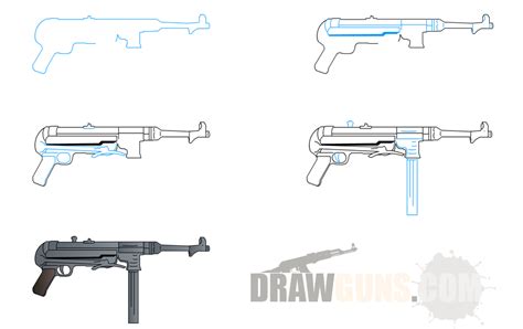 Draw A Machine Gun - Drawing Improvement Challenges