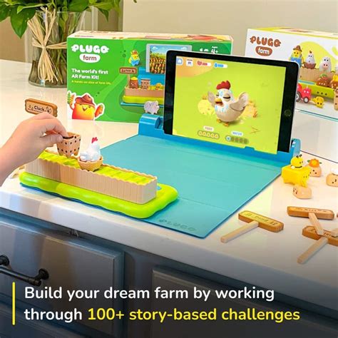 PlayShifu Plugo Farm (Kit + App) Interactive Educational Toy — Toycra