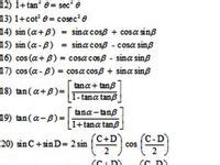Image result for Trigonometry Formula Examples