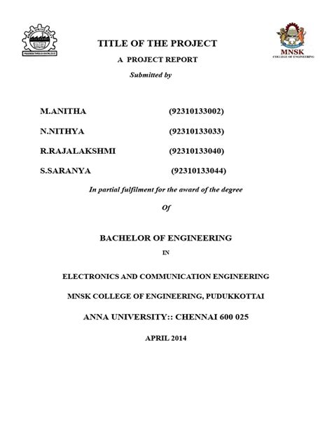 Image result for Program Assembly Cover Page