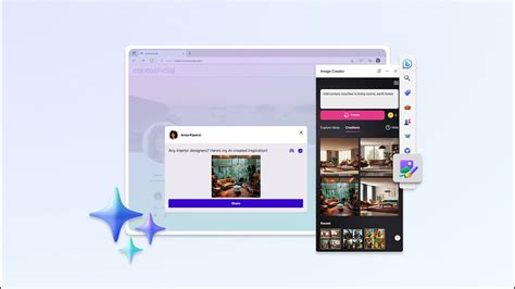 Bing Image Creator in Microsoft Edge 的图像结果