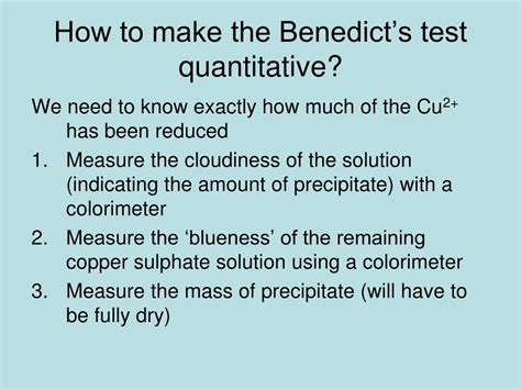 Image result for Benedict Test