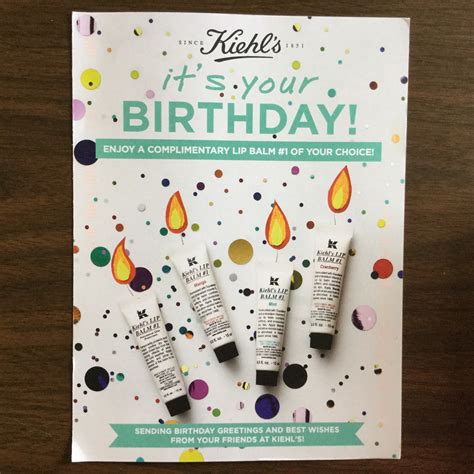 Free Kiehl’s lip balm