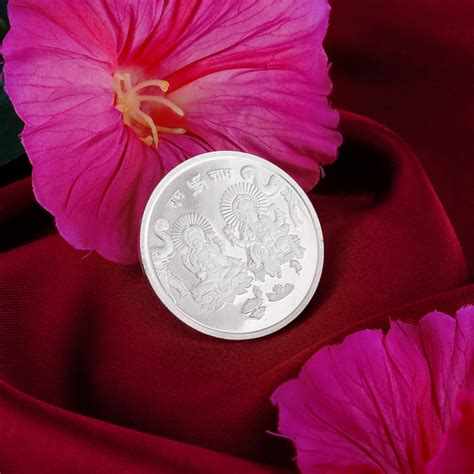 999 Silver Goddess Lakshmi and Lord Ganesh Coin - 10 g – GIVA