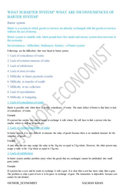 Barter System Sample 的图像结果