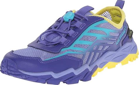 Merrell Ml-G Hydro Run Blue/Turquoise Yellow Ankle-High Mesh Running ...