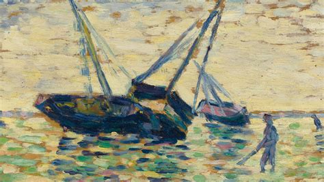 Download wallpaper picture, pointillism, Georges Seurat, Georges Seurat ...