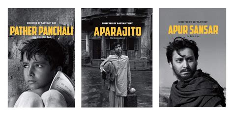Tallenge Pather Panchali Trilogy Satyajit Ray Collection Poster (Paper ...