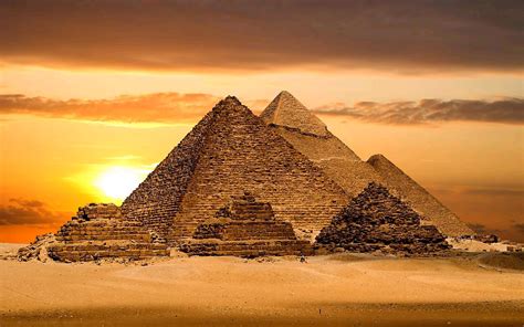 埃及金字塔建筑世界未解之谜埃及文化旅游度假素材设计
