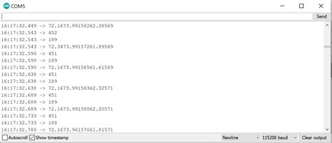 Image result for Arduino Outputting Live Data