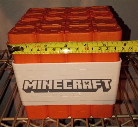 Cinemark Minecraft Movie TNT Dynamite Popcorn Bucket New in Bag In ...