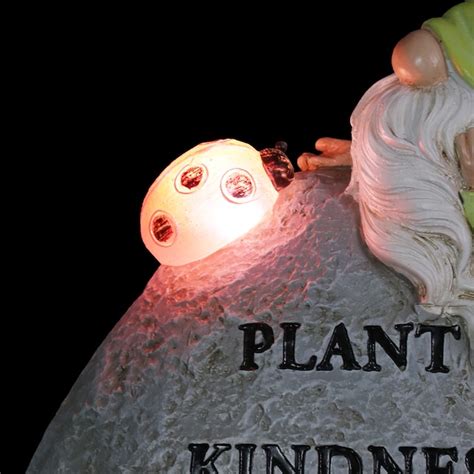 Exhart 4.92-in H x 2.95-in W Gnome Garden Statue at Lowes.com