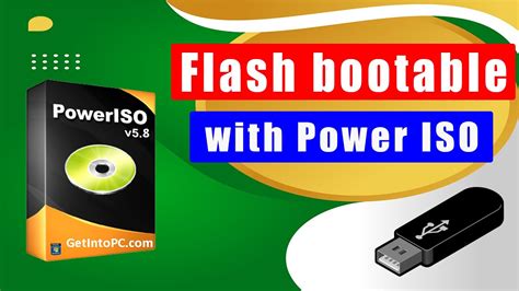 How to Use Power ISO to Create Bootable USB 的图像结果
