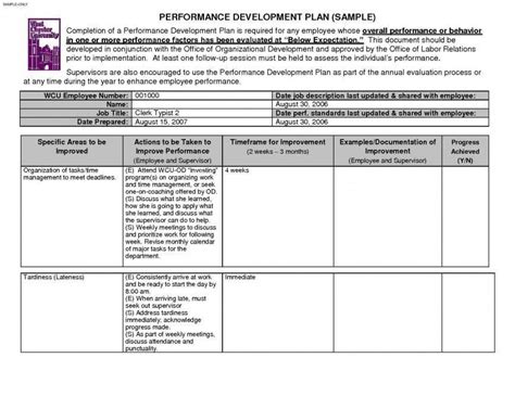 Employee Development Plan Template 的图像结果