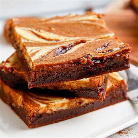 Sugar Free Pumpkin Swirl Brownies - THE SUGAR FREE DIVA