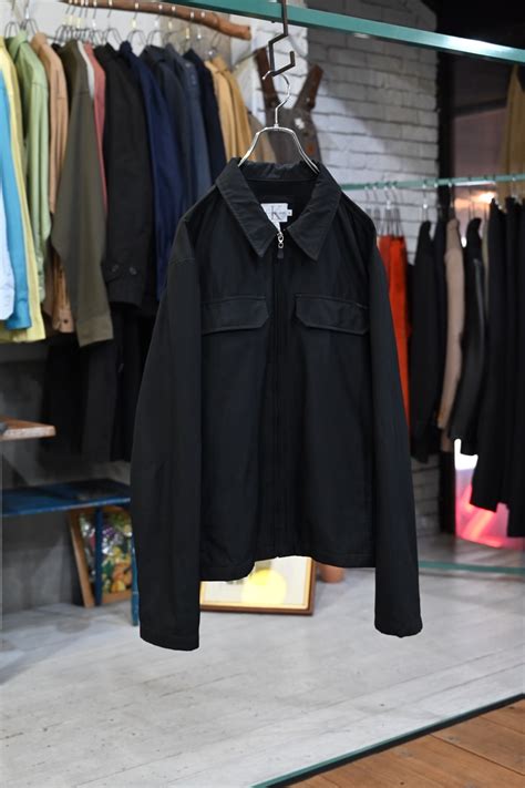 "Calvin Klein" SHORT LENGTH ZIP UP NYLON JACKET | iroha