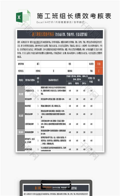 教学教务部绩效考核表-培训机构Word模板下载_编号qvvreyap_熊猫办公